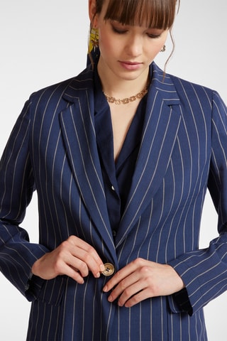 Chaqueta de lino - Crudo