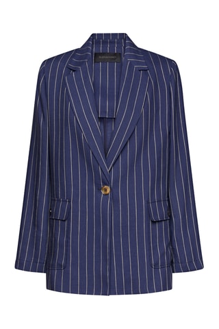 Chaqueta de lino - Crudo