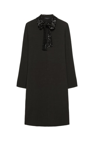 Vestido trapecio - Negro