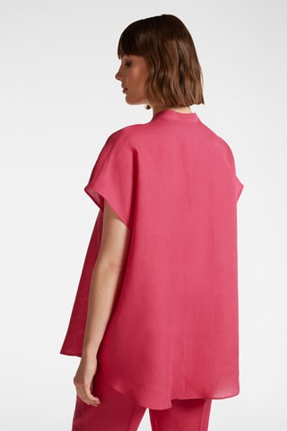 Blusa de lino - Rojo