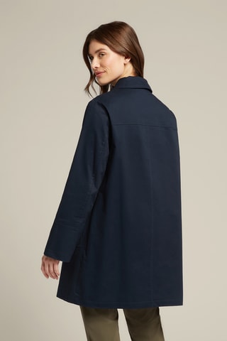 Chaqueta larga - Azul
