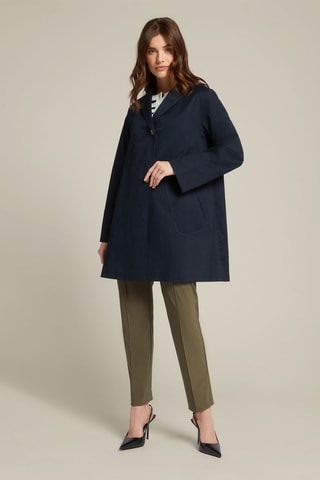 Chaqueta larga - Azul