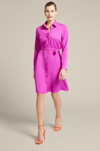 Vestido camisero - Violeta