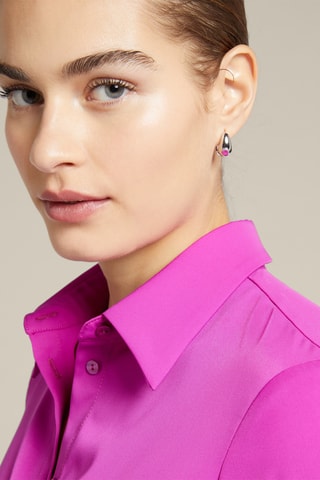 Vestido camisero - Violeta