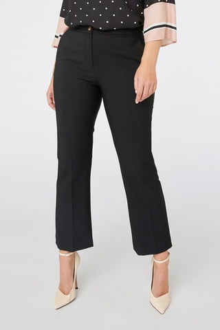 Pantalón flare - Negro