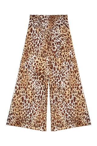 Pantalón palazzo de tiro alto
