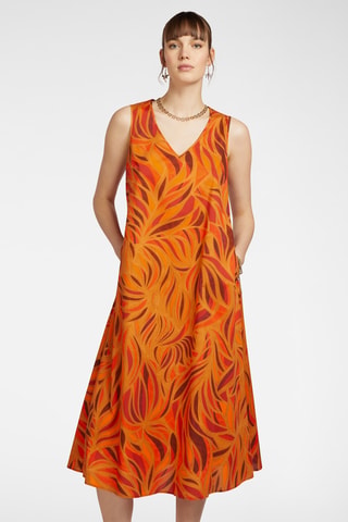 Vestido midi - Multicolor