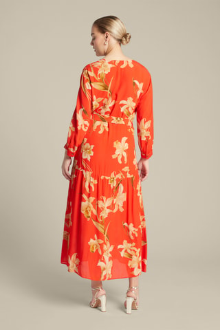 Vestido camisero - Rojo