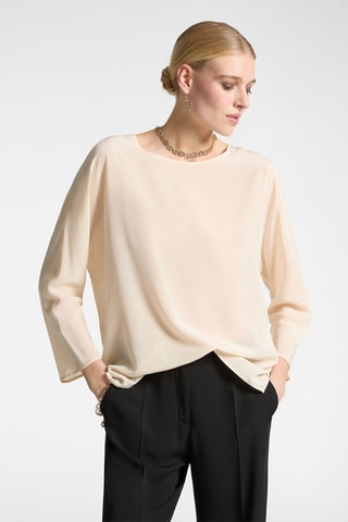 Blusa de seda - Blanco