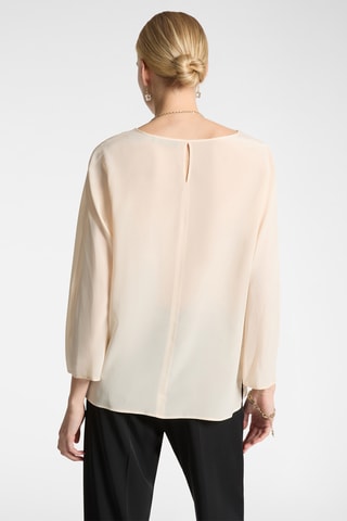 Blusa de seda - Blanco