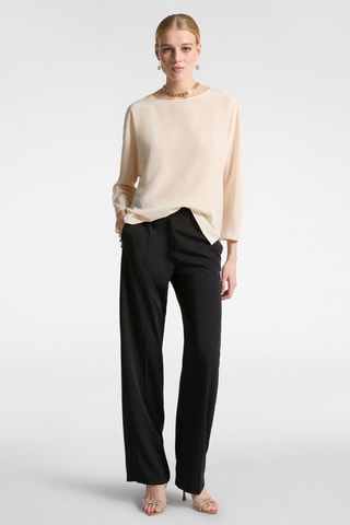 Blusa de seda - Blanco