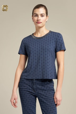 Camiseta boxy - Blanco