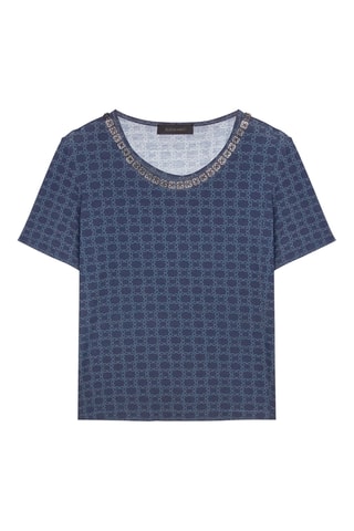 Camiseta boxy - Blanco