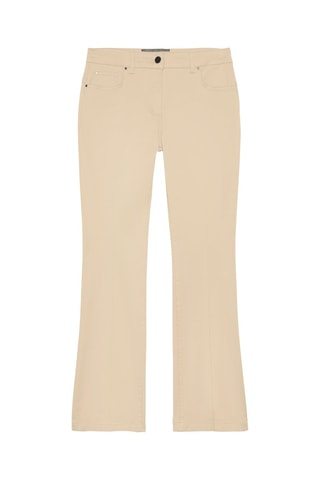 Pantalón flare - Beige