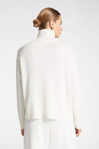 Jersey de lana y cachemir - Blanco
