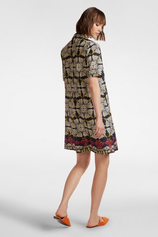 Vestido trapecio - Crudo
