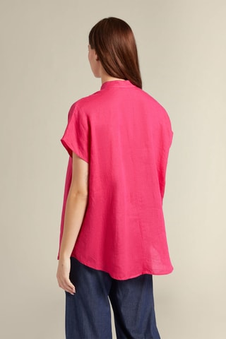 Blusa de lino - Violeta