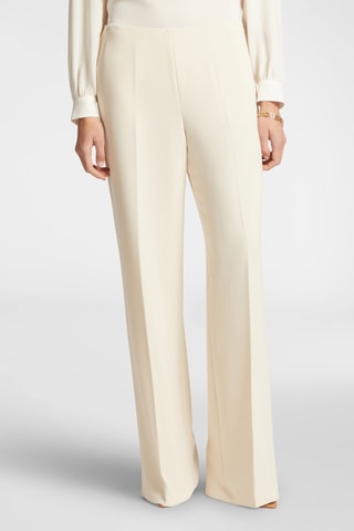 Pantalón palazzo de tiro alto - Blanco