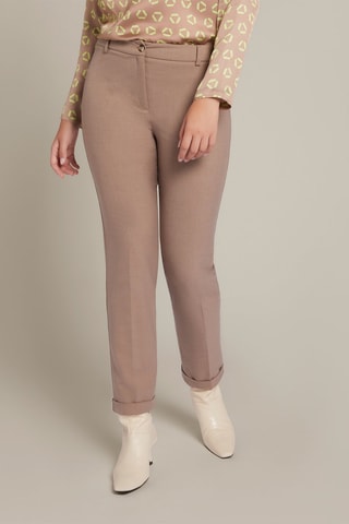 Pantalón pitillo - Marrón