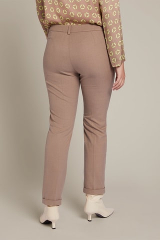 Pantalón pitillo - Marrón