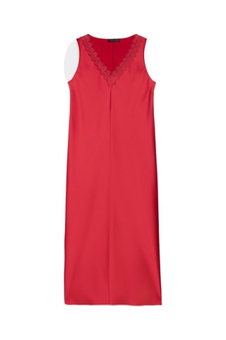 Vestido largo - Rojo