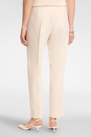 Pantalón slim fit 7/8 de tiro alto - Blanco
