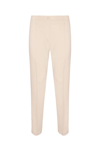 Pantalón slim fit 7/8 de tiro alto - Blanco
