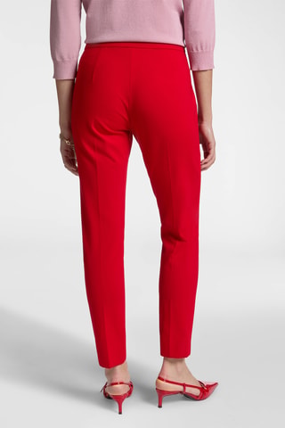 Pantalón slim fit - Rojo