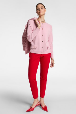Pantalón slim fit - Rojo