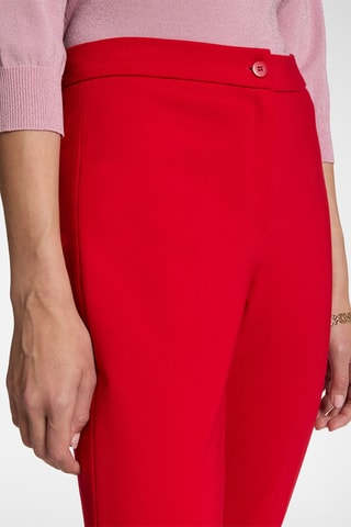 Pantalón slim fit - Rojo