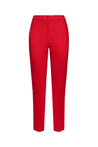 Pantalón slim fit - Rojo