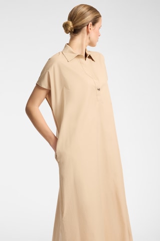 Vestido recto - Crudo