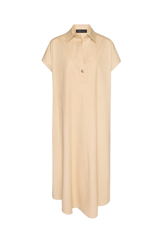Vestido recto - Crudo