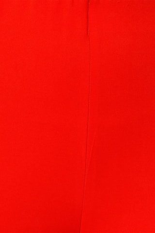 Pantalón slim fit de tiro alto - Naranja