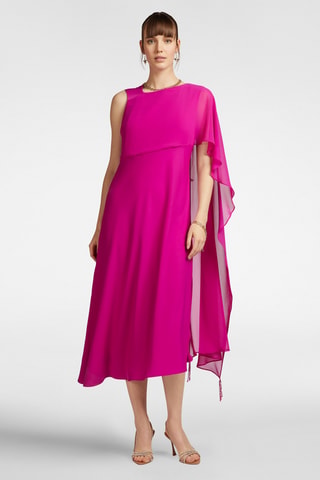 Vestido midi - Violeta