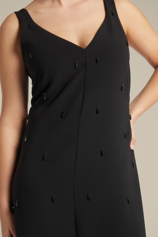 Vestido midi - Negro