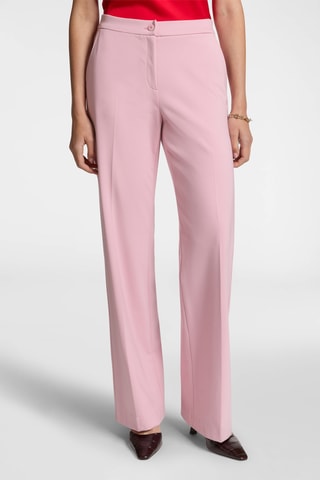 Pantalón palazzo de tiro alto - Rosa