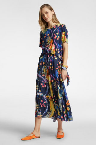 Falda midi - Multicolor