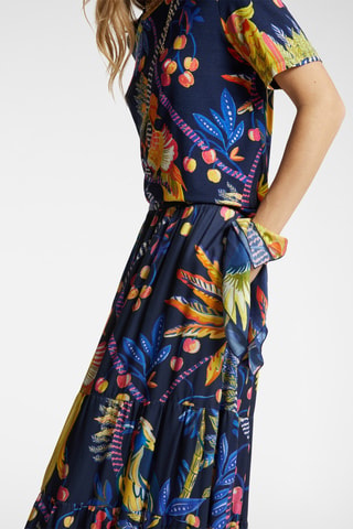Falda midi - Multicolor