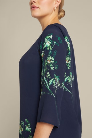 Vestido recto - Gris