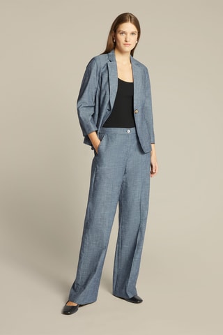 Pantalón amplio - Azul