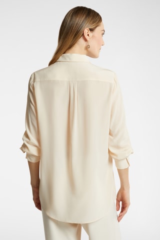 Camisa de seda - Blanco
