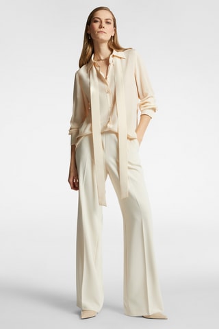 Camisa de seda - Blanco