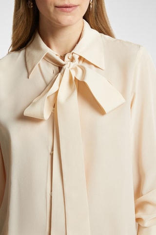 Camisa de seda - Blanco