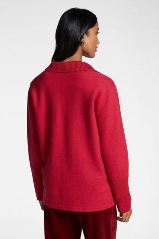 Chaqueta de lana - Rojo