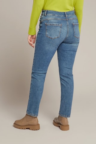 Vaquero skinny fit de algodón orgánico - Azul