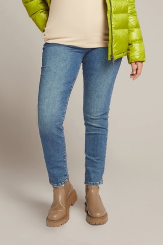 Vaquero skinny fit de algodón orgánico - Azul