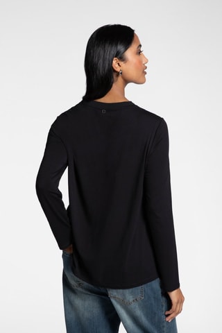Blusa - Negro, azul y amarillo
