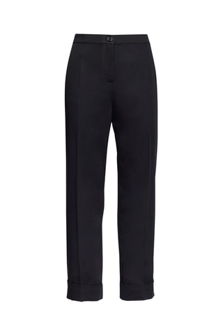 Pantalón 7/8 de tiro alto - Negro