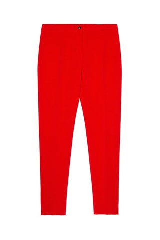 Pantalón pitillo - Rojo